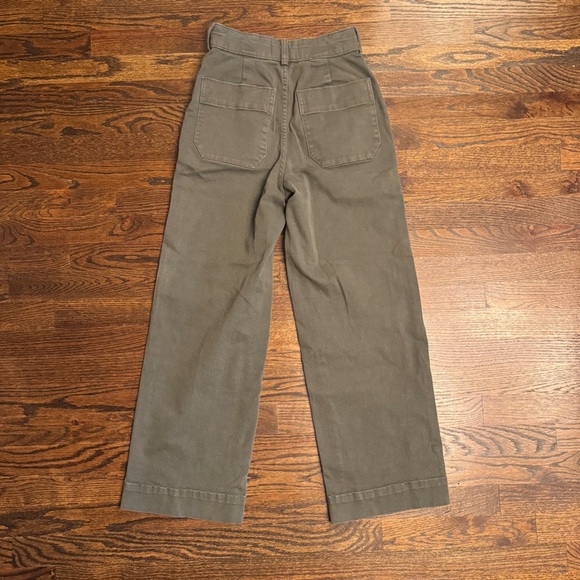 Everlane The Organic Wide-Leg Pant - sz 0 - Picture 5 of 9